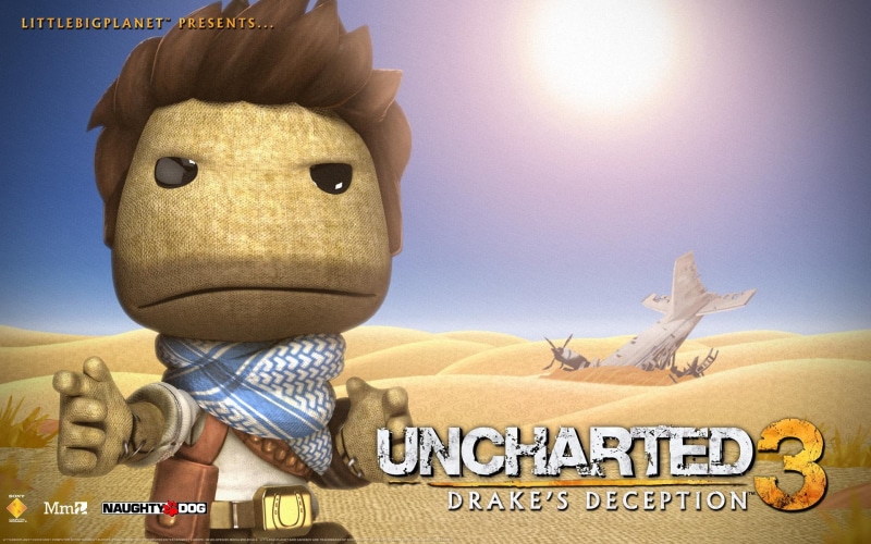 games, 1080P, little, deception, big, nathan drake, uncharted, little big planet, sackboy