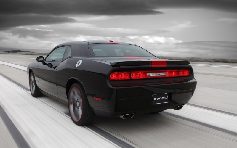 2K, redline, Dodge Challenger, muscle car, rear, rallye, challenger