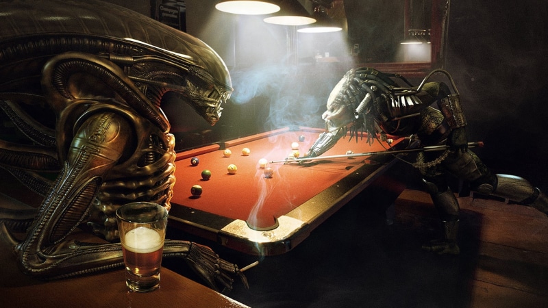 humor, Alien vs. Predator, Predator (movie), 1080P, aliens, Alien (movie)