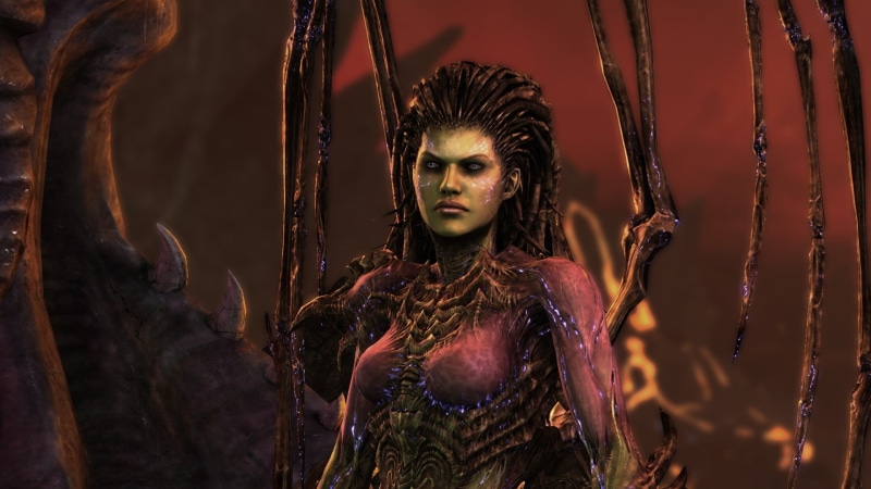fantasy, females, women, demon, girls, queen, blades, 1080P, dark, starcraft, aliens