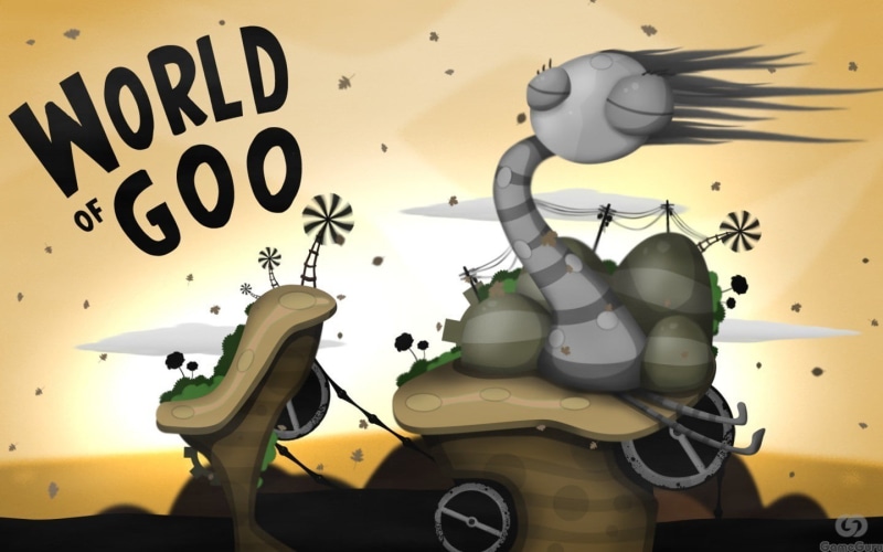 no people, science, creativity, indoors, text, yellow, scientific experiment, video games world of goo, sign, western script, representation, technology