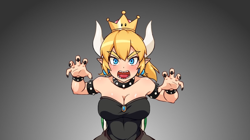 bowser, Bowsette, mario (series), 4K, genderswap