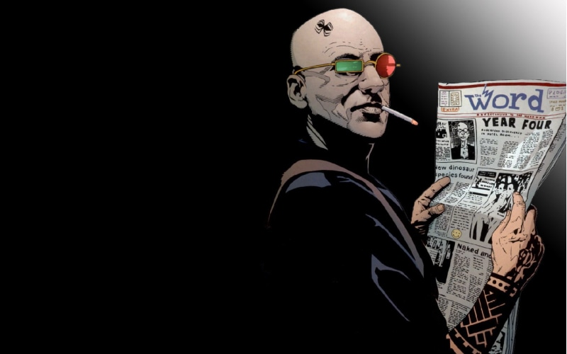 Spider Jerusalem, Transmetropolitan, 720P, Comics