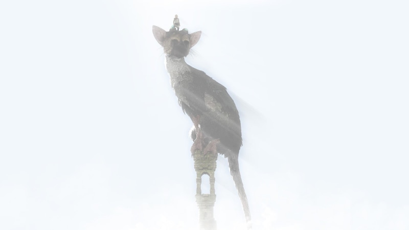 winter, fog, copy space, standing, one animal, full length, PlayStation 4, animal wildlife, bird, Trico, 1080P, last, outdoors, animal, guardian, The Last Guardian