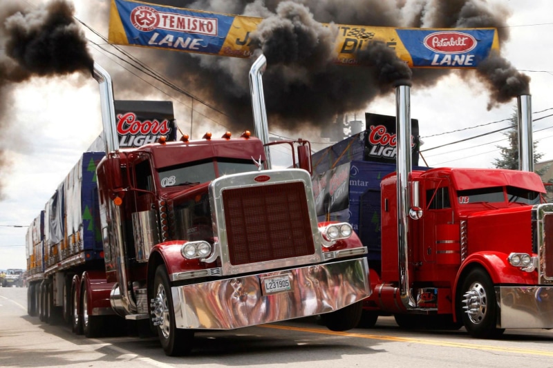 tractor, semi, transport, peterbilt, truck, 720P