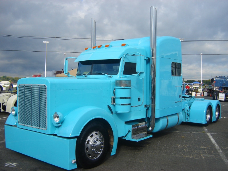big, tractor, peterbilt, rig, semi, 1080P, custom, truck