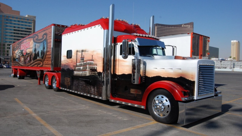 peterbilt, semi, rigs, 1080P, tractor, trucks