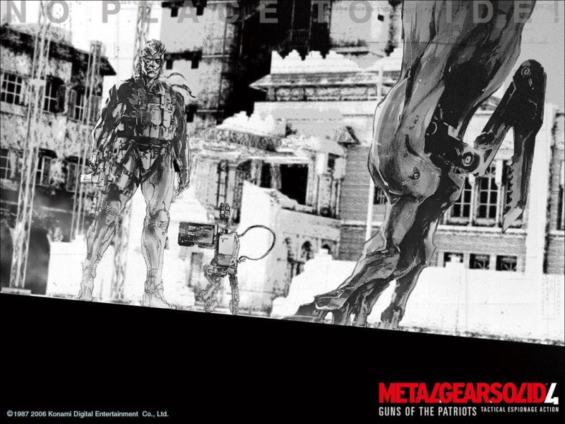 metal gear solid 4 guns of the patriots, 480P