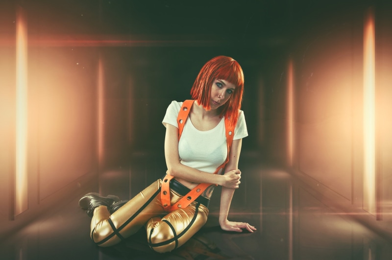 women, 500px, The Fifth Element, cosplay, model, 1080P, Ruben Cid, Leeloo
