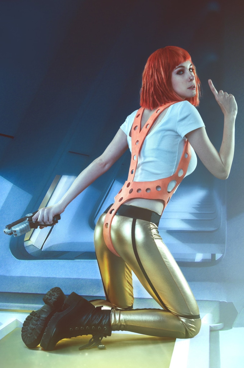 women, 500px, Leeloo, The Fifth Element, 1080P, Ruben Cid, cosplay, model