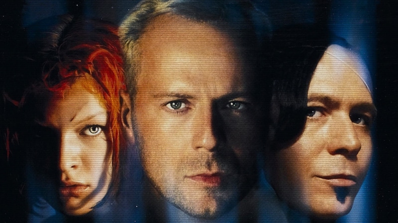the fifth element bruce willis leeloo milla jovovich movies, 1080P