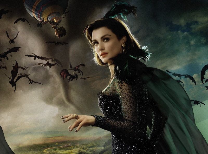  waist up, long hair, witch, women, 2013, leisure activity, Oz the Great and Powerful, real people, great, portrait, digital composite, young women