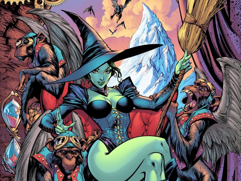 Wizard Of Oz, Comics, Witch, 1080P