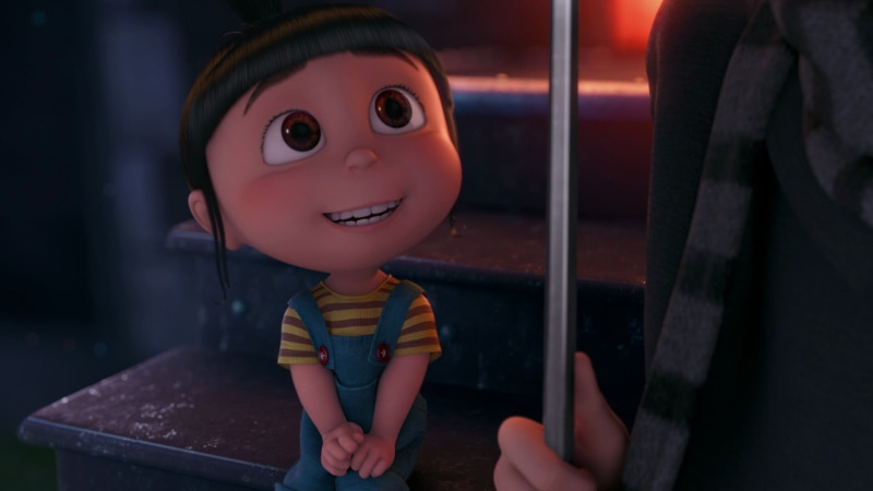 emotion, front view, wreck, child, innocence, leisure activity, portrait, real people, close-up, headshot, happiness, Despicable Me 2, Despicable Me, looking at camera