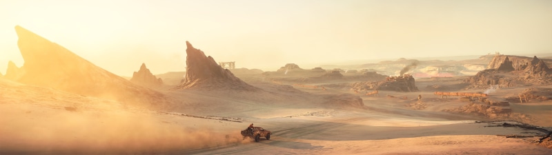 nature, architecture, cityscape, transportation, people, landscape, sky, Mad Max (game), scenics - nature, Mad Max, 4K, history, sun, dual monitors, brown