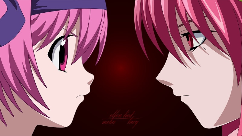 720P, Nana (Elfen Lied), Lucy (Elfen Lied), Anime, Elfen Lied