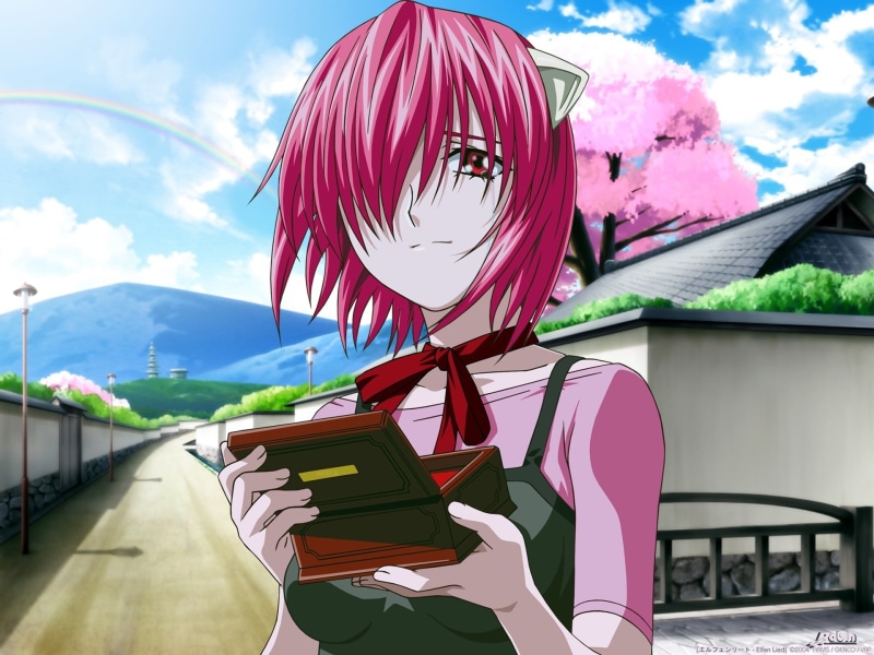 1080P, redhead, Elfen Lied, Nyu