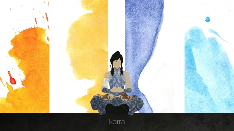 Korra, indoors, no people, lifestyles, representation, day, wall - building feature, 1080P, Avatar: The Last Airbender, art and craft, human representation