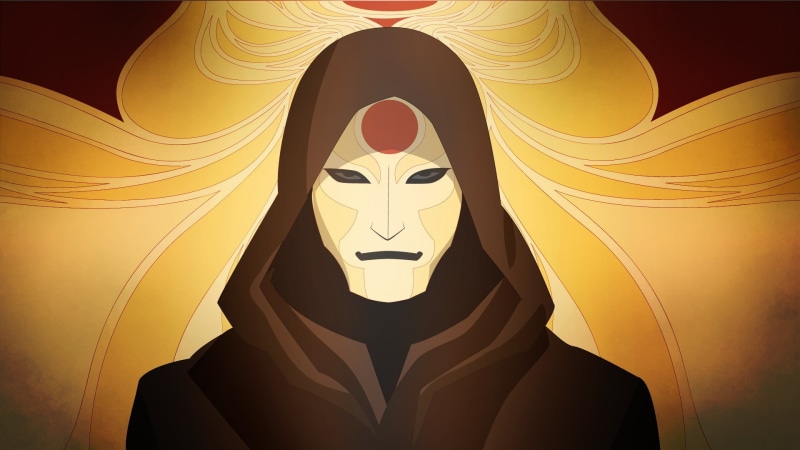 young adult, yellow, indoors, men, front view, real people, disguise, headshot, lifestyles, 1080P, obscured face, adult, mask - disguise, mask, The Legend of Korra