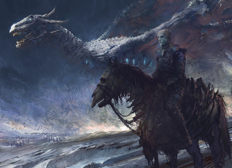 Game Of Thrones, White Walker, 1080P, TV Show, Dragon, Night King (Game of Thrones)