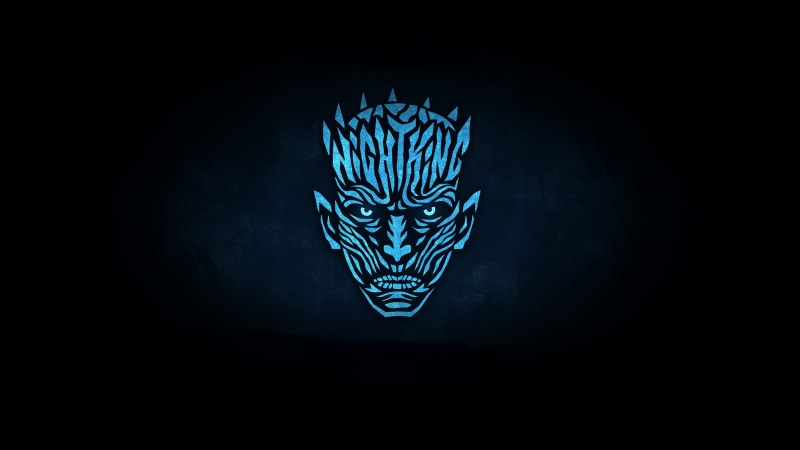 minimalism, Night King (Game of Thrones), 4K, Game of Thrones