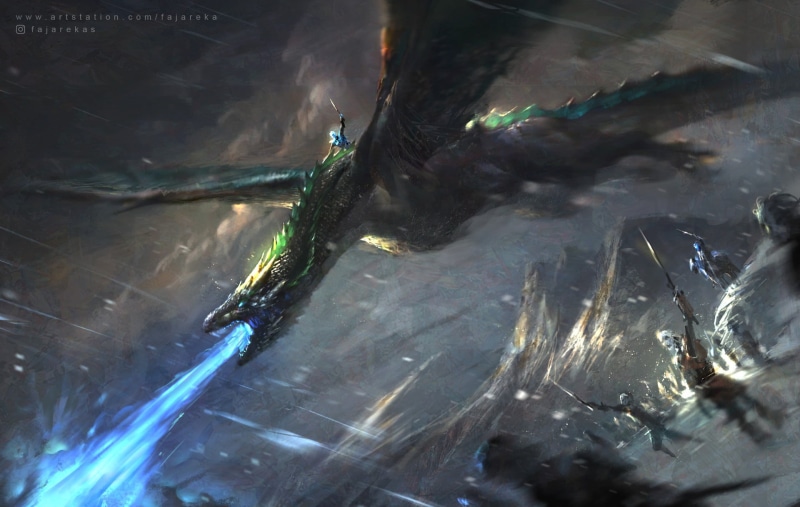 Night King (Game of Thrones), 1080P, TV Show, Game Of Thrones, Dragon, White Walker