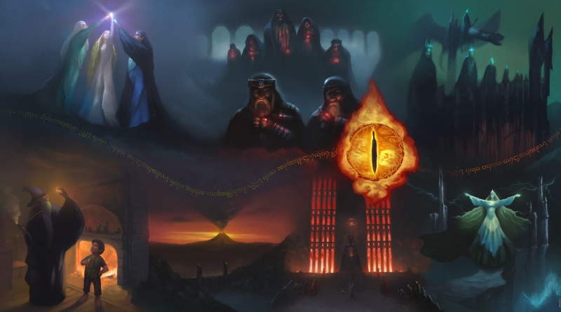 architecture, Fantasy, eye of sauron, fantasy world, representation, 1080P, lighting equipment, incidental people, sky, elfs, creativity, travel destinations