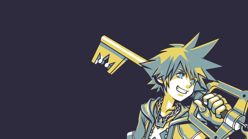 human representation, holding, nature, art and craft, Sora (Kingdom Hearts), males, creativity, 1080P, adult, cut out, copy space, people, representation
