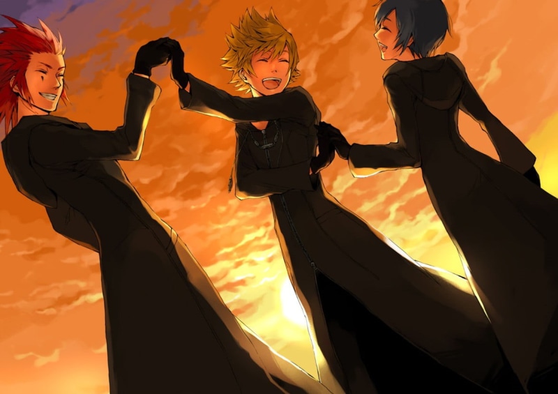 women, lifestyles, outdoors, togetherness, Kingdom Hearts, adult, roxas, two people, human arm, standing, arms raised, kingdom, anime girls, nature, digital