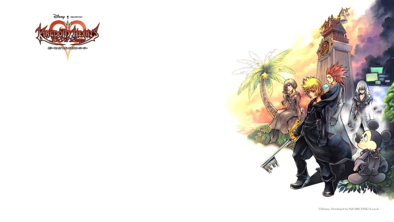 men, lifestyles, outdoors, sky, copy space, architecture, 1080P, white background, festival, group of people, Kingdom Hearts, celebration, video games