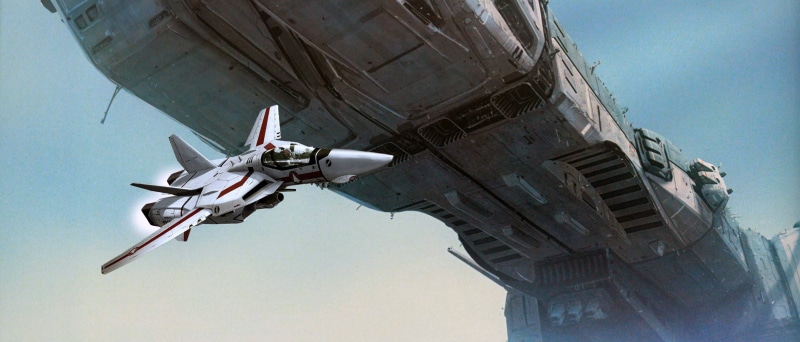 Macross, Veritech (Macross), SDF-1 (Macross), 2K, Robotech, Anime