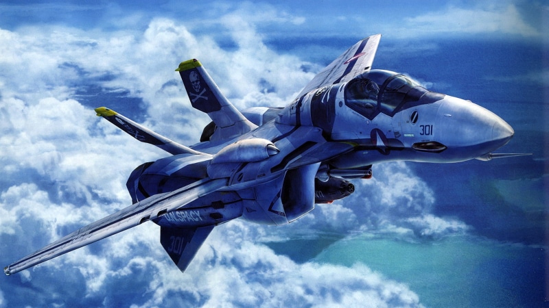1080P, art, anime, Macross, x, aircrafts, hd