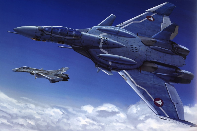 hd, jet planes, anime, x, Macross, 1080P, planes, art, jet