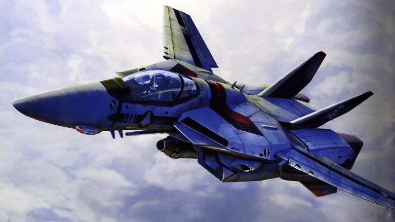 Robotech, Macross Frontier, aircraft, 1080P, anime, Macross, robot
