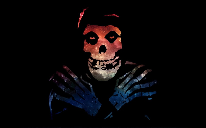 Misfits, Skull, Band (Music), Logo, Band, 1080P, Misfits