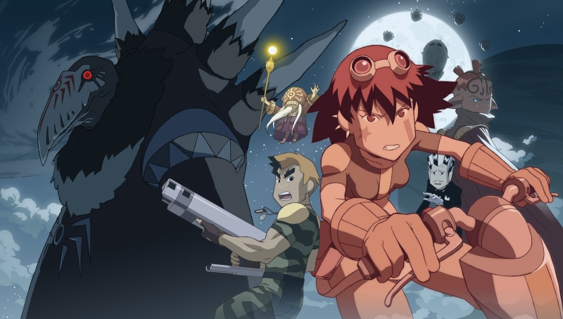 Jordan C. Wilde, Canaletto, 1080P, Molly wei, anime, Eva Wei, Oban Star Racers, Don Wei, Prince Aikka, Moon