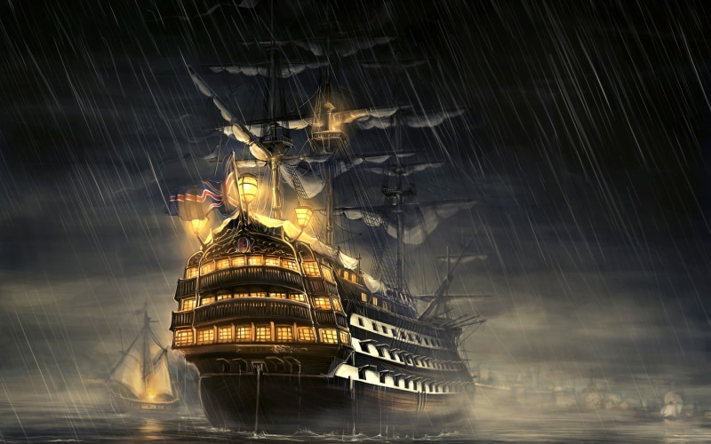 cargo, ghost, 2K, ship, pirates, cruise