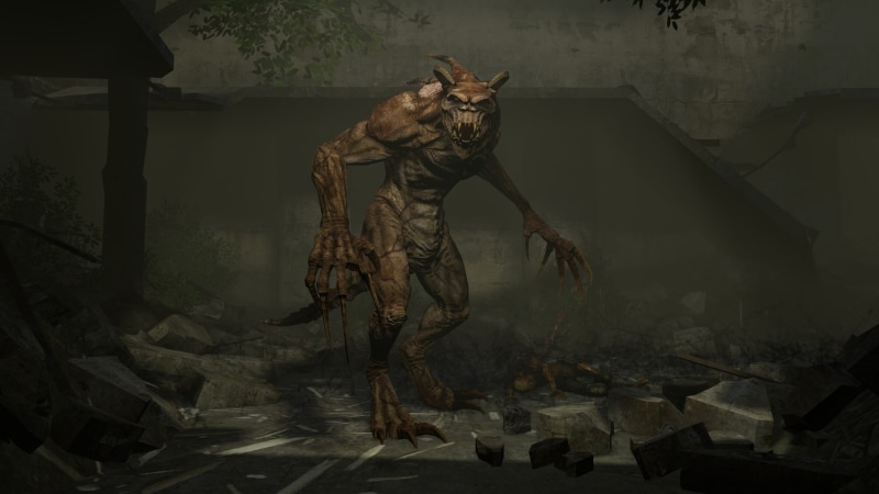 looking away, architecture, illustration, wall - building feature, outdoors, Fallout: New Vegas, brown, 1080P, cat, one animal, no people, lycanthrope