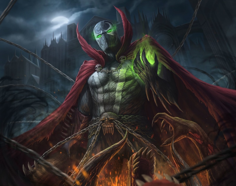 fantasy art, demon, 1080P, artwork, Spawn