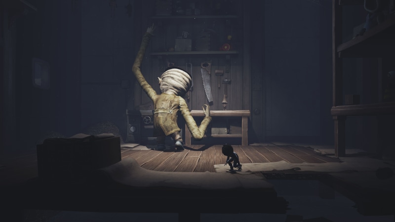 Little Nightmares, dark, video games, 4K, creature