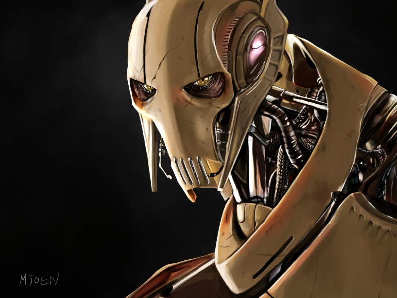 The Confederacy of independent systems, Cyborg, Qymaen Jai Shelal, Star Wars, General Grievous, 4K, Supreme commander of the droid Army