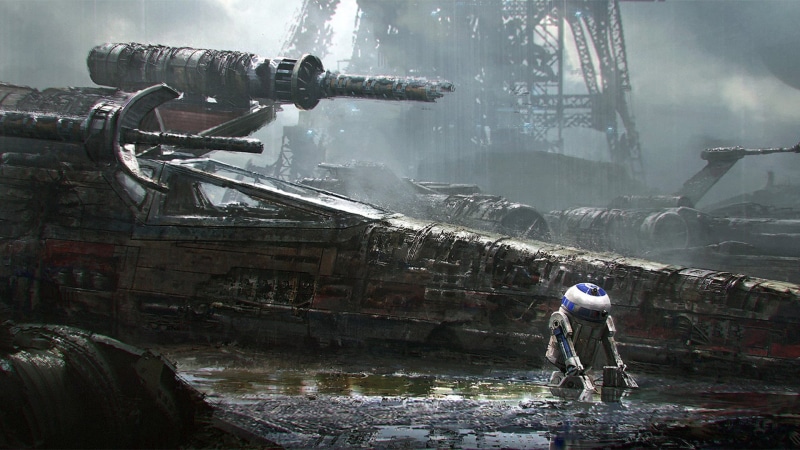 star wars art work, Sci-Fi, astromechanics droid, Star fighter T-65 X-wing, Star Wars, R2-D2, 1080P, X-wing, emmanuel shiu