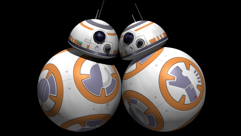 representation, indoors, cartoon, bb, art and craft, 1080P, human representation, BB-8, black background, toys, close-up, creativity, studio shot, cut out