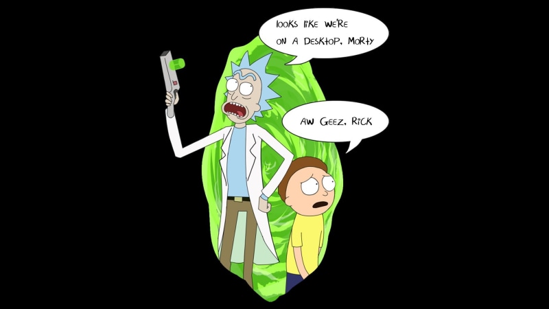 Morty Smith, Rick and Morty, cartoon, Rick Sanchez, 1080P