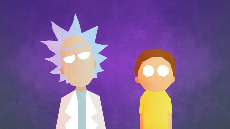 1080P, Rick Sanchez, Rick and Morty, Morty Smith