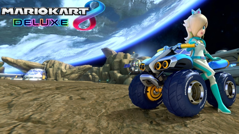 Mario, Mario Kart 8 Deluxe, Rosalina (Mario), 1080P