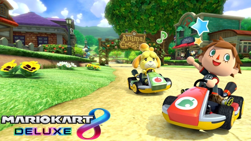 Animal Crossing, Mario Kart 8 Deluxe, 1080P, Mario