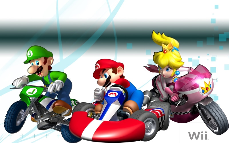 mario kart wii, 1080P