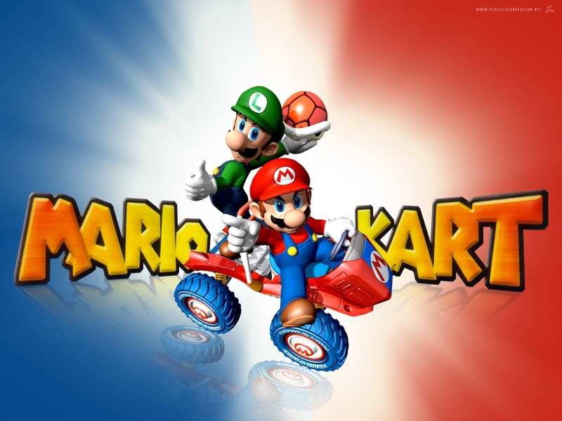 Luigi, Mario Kart: Double Dash‼, 720P, Mario