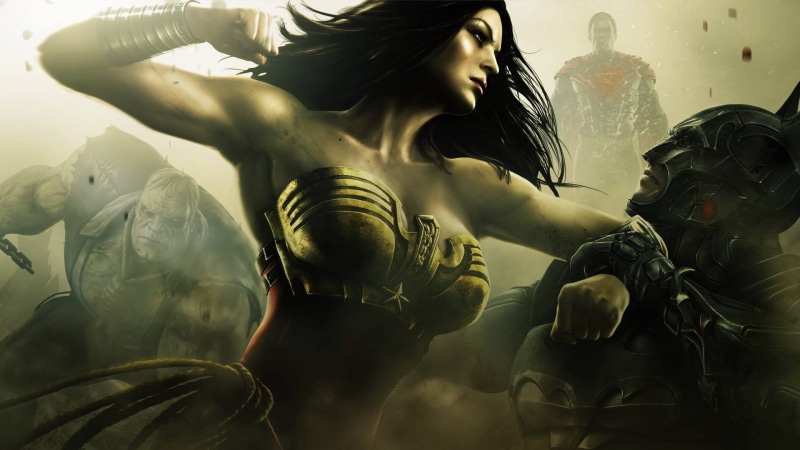 1080P, DC Comics  Wonder Woman  Injustice Gods among us  comic books